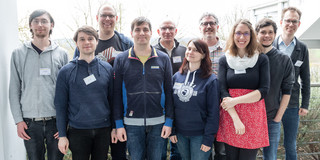Group picute of the organization team Gruppenfoto Organisationsteam Fachgruppentreffen Betriebssysteme